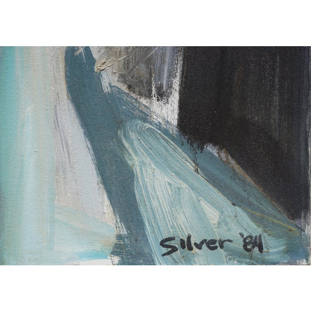 Expressionism In the Artist's Studio Abstract by D. S. Silver For Sale - Image 3 of 4