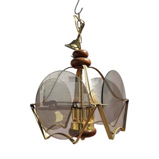 Vintage Pendant Light, 1950s For Sale