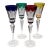 Late 20th Century Faberge Crystal Palais Royal Cordial Glasses, Set of 4 With Box For Sale