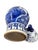 Vintage Lg Chinoiserie Cobalt Blue & White Temple Ginger Jar 23" H For Sale - Image 11 of 12