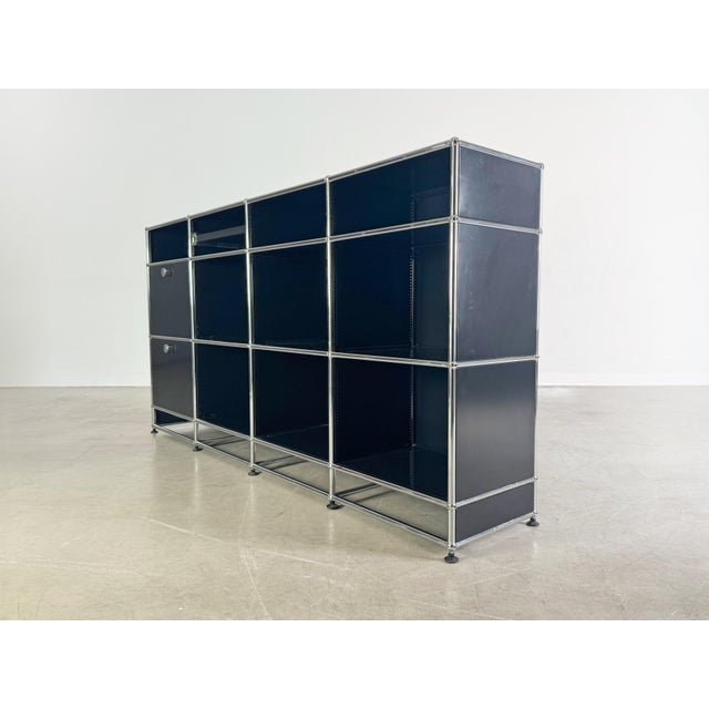 Sideboard in Black from USM Haller For Sale - Image 6 of 8
