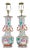 Large Chinese Cantonese Vase Lamps, 1910, Set of 2 For Sale