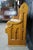 2 Antique Gothic Revival Quartersawn Oak Carved Church Pews Deacon Bench Pair For Sale - Image 16 of 18