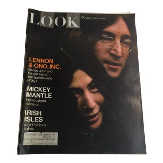 1969 John & Yoko on Look Magazine For Sale