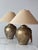 Gold Pair of Vintage Chinoiserie Style Gilt Ceramic Table Lamps For Sale - Image 8 of 18