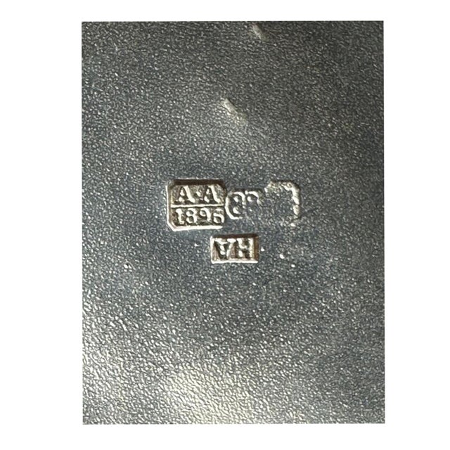 Antique Imperial Russian Silver Gold Enamel Kovsh Nikolai Antipov Moscow 1896 For Sale - Image 11 of 11