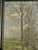 Heinrich Pforr, Spring Trail: Footpath from Lautenbach to Uengsterode, Oil Painting on Canvas, Framed For Sale - Image 12 of 13