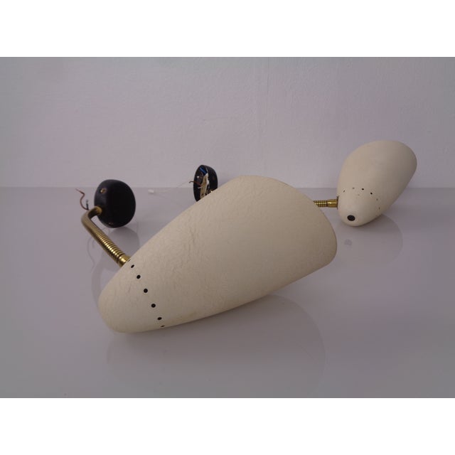 Mid-Century Adjustable Wall Lamps, Italy, 1950s, Set of 2 For Sale - Image 14 of 18