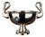 Art Deco Silver-Plated Swan Centerpiece with Swan Handles, 1920s For Sale