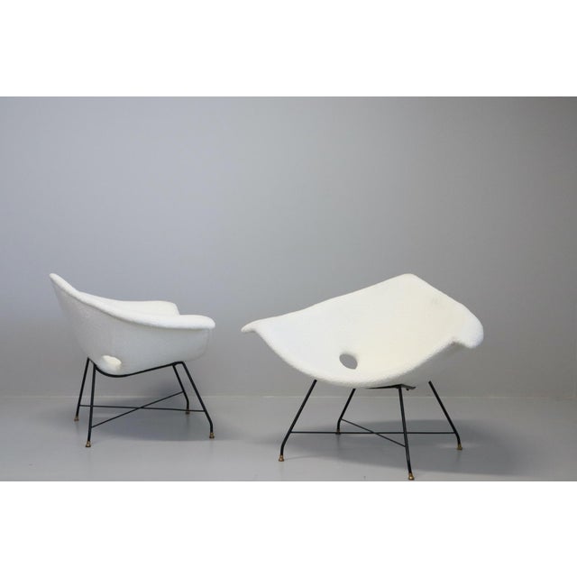 Kosmos Italia Armchairs by Augusto Bozzi for Saporiti, 1950s, Set of 2 For Sale - Image 12 of 18