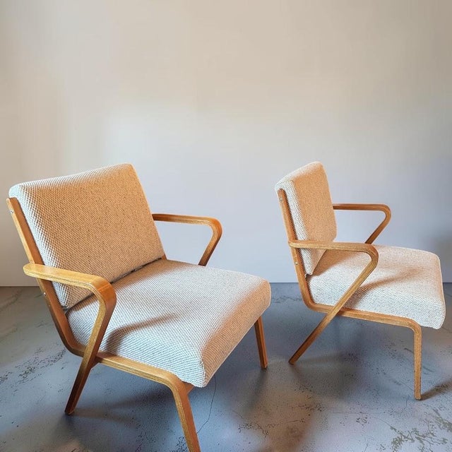 Vintage Bauhaus 53693 Chairs by Selman Selmanagić, 1957, Set of 2 For Sale - Image 4 of 4