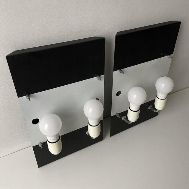 Accademia Wall Sconces by Cini Boeri for Artemide, 1978, Set of 2 For Sale - Image 9 of 15