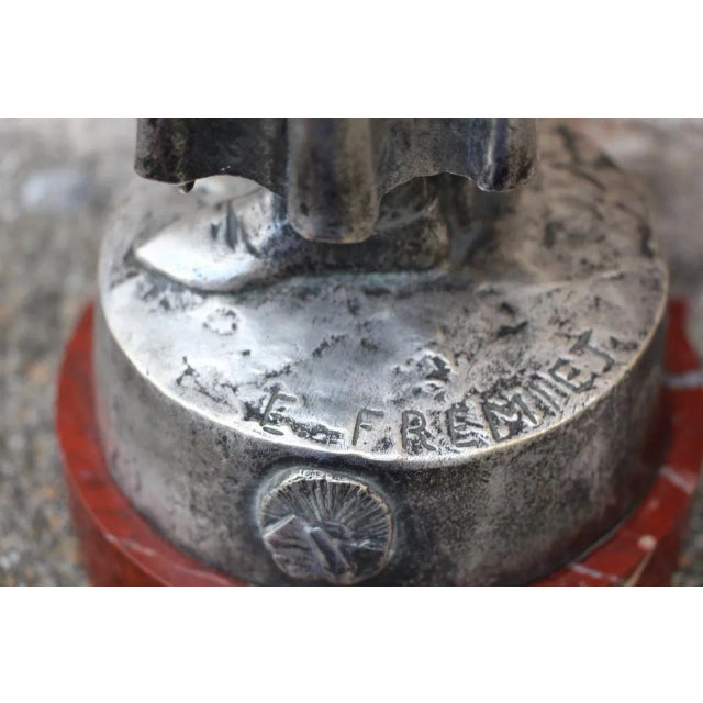 Metal Emmanuel Fremiet, Saint Louis, 1800s, Bronze For Sale - Image 7 of 12