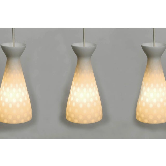 Mid-Century Modern Mid-Century Diabolo Pendant Lamp by Aloys Ferdinand Gangkofner for Peill & Putzler, 1950s For Sale - Image 3 of 5