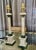 Pair Italian Column Neoclassic Alabaster Table Lamps For Sale In Palm Springs - Image 6 of 11