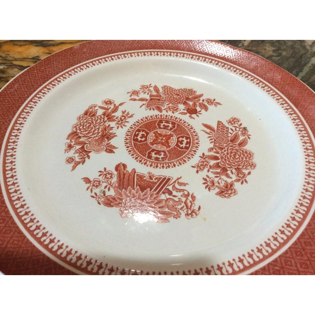 English 1940s Copeland Spode Plates- Set of 2 For Sale - Image 3 of 5