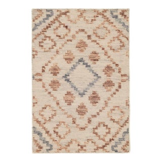 Kit Kemp for Dash & Albert Jelly Roll Sky Woven Wool Rug, 10' x 14' For Sale