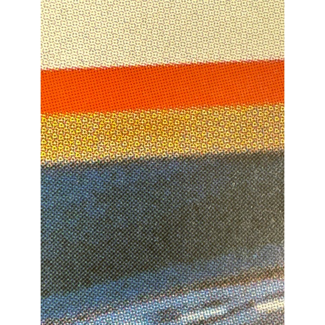 Porsche PFM 3200 Around the World 1985 Original Porsche Poster by Strenger Grafik Design For Sale - Image 4 of 9