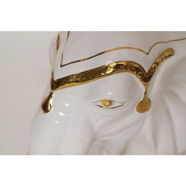 White Elephant Flower Stand, Italy, 1970s For Sale - Image 6 of 11