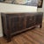 Wood Antique Chinese 4 Door Sideboard Blackened Elm Credenza For Sale - Image 7 of 8