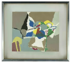 Marcello Vale, Untitled, Lithograph, Mid-20th Century