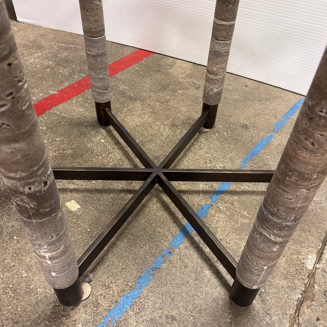 Uttermost Uttermost Hex Dining Table, 60 Inch For Sale - Image 4 of 11