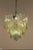 DUTIES FREE An elegant Italian Murano glass chandelier, Mazzega style ,late 20th century. This exceptional lighting...