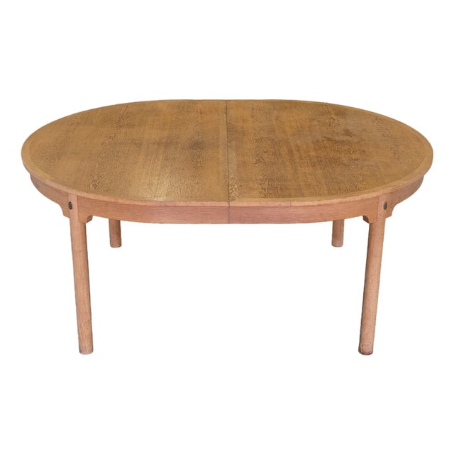 Large Model 142 Dining Table in Oak by Børge Mogensen for Karl Andersson & Söner, 1960s For Sale