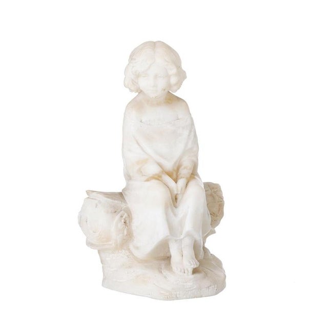 Guglielmo Pugi, Figurative Sculpture, 20th Century, Marble For Sale - Image 6 of 6