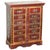 Oriental Hand Painted Side Cupboard or Bookcase with Metal Strap Work, 1900s For Sale - Image 17 of 17