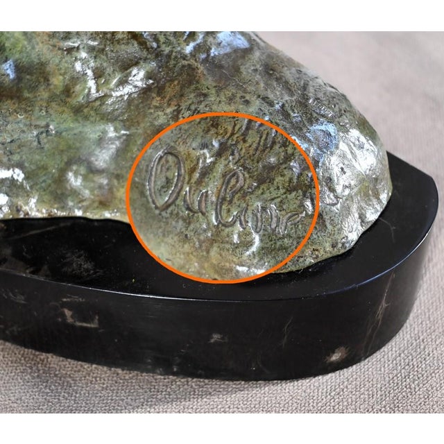 A.Ouline, Jean Mermoz, Early 20th Century, Bronze For Sale - Image 18 of 18