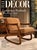 This mid-century modern rocking chair features a sculpted solid walnut frame with fluid, organic armrests and continuous...