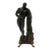 Italian Grand Tour Neoclassical Verde Antico Marble Farnese Hercules, 19th C. For Sale