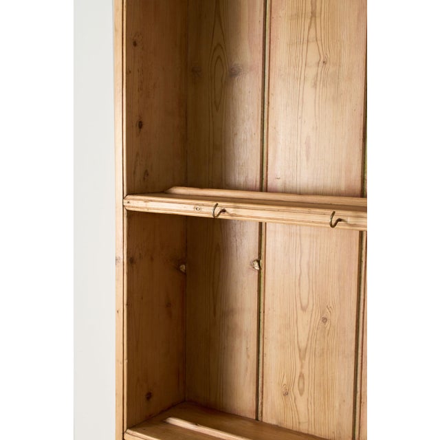 19th Century English Victorian Pine Dresser Base With Topper For Sale - Image 11 of 17