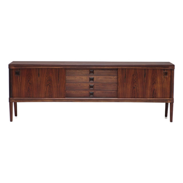 Sideboard in Rosewood attributed to H. W. Klein for Bramin, 1960s For Sale