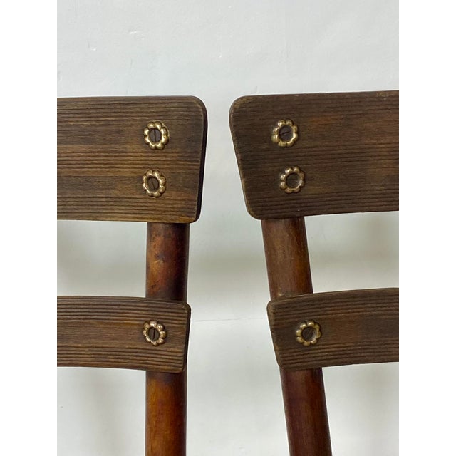 Vintage Model No. 651 Beechwood Chairs by Michael Thonet for Thonet, 1939, Set of 4 For Sale - Image 14 of 18