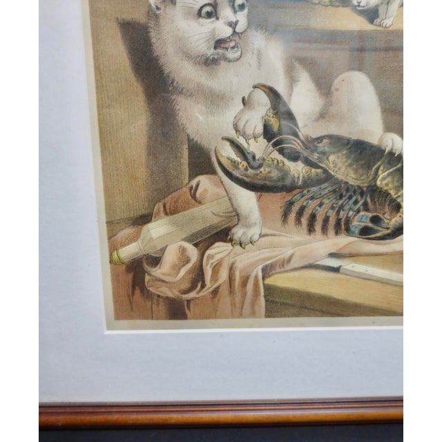 Meg and the Lobster Chromo-Litho Print English 1881 For Sale In New York - Image 6 of 6