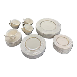 1950s Mid Century ModernLenox Fine China Pattern Crete Service for (9) - 46pcs