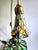 1970s Art Nouveau “Lotus Flower” Table Lamp For Sale - Image 11 of 14