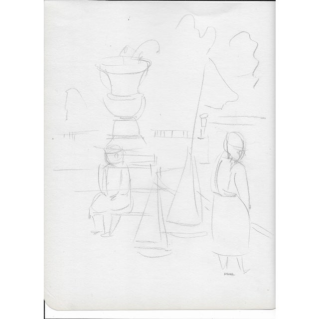 elen Wagner Malta (1912-1975) worked in New York City in the 1930s, teaching at the Harlem Art Center and working on the...