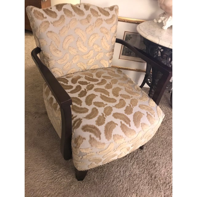 Hickory Chair Furniture Company Modern Hickory Chair Company Hollywood Accent Chair For Sale - Image 4 of 10