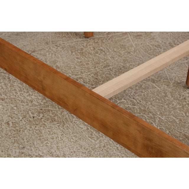 Stickley Cherry Queen Size Prairie Mission Bed For Sale - Image 11 of 18