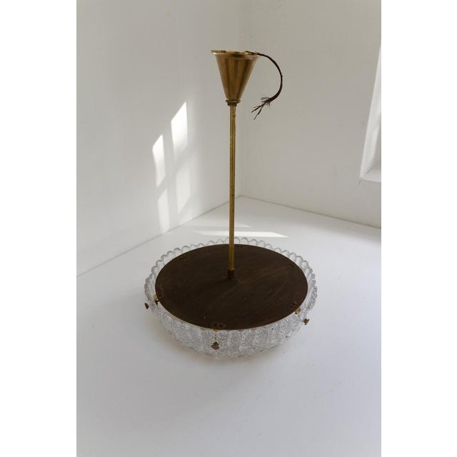 Scandinavian Modern Orrefors Embassy Crystal Chandelier by Carl Fagerlund, 1960s. For Sale - Image 15 of 18