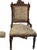 Late 19th Century Eastlake Settee and Two Matching Chairs For Sale - Image 4 of 5