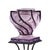 Daum André Dubreuil for Daum Monumental Chantilly Vase and Pedestal For Sale - Image 4 of 10