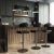 Cosmo Black on Black Steel Bar Stool For Sale - Image 9 of 10