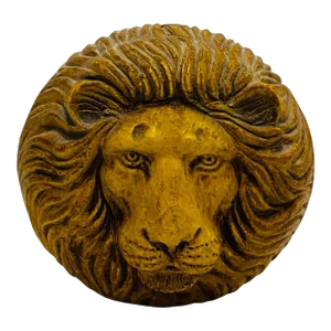 Vintage Art Pottery Lion Sculpture Safari Lion