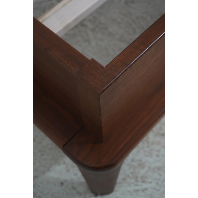 Stickley Walnut Grove Queen Size Spindle Bed For Sale - Image 10 of 15