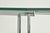 Metal Steel and Glass Side Table by Preben Fabricius and Jørgen Kastholm for Kill International, Germany, 1968 For Sale - Image 7 of 10
