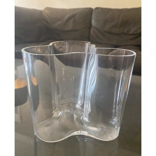 1930s Savoy Vase by Alvar Aalto for Iittala, Finland, Design 1936 For Sale - Image 5 of 6
